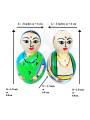 Pair Doll - Pujari - 3.5inch - Green
Pair Doll - Pujari - 3.5inch - Green