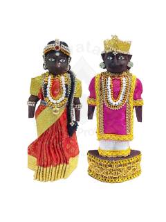 Pair Doll - Marapachi  - 7 inch - Decorated
