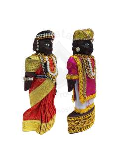 Pair Doll - Marapachi  - 7 inch - Decorated
