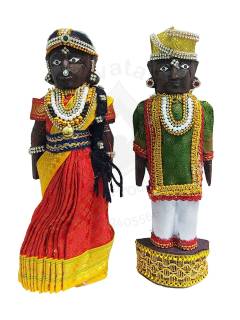 Pair Doll - Marapachi - 9 inch - Decorated
