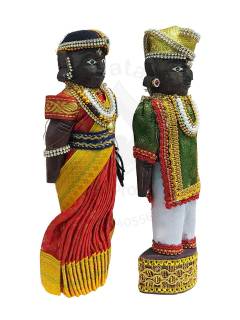 Pair Doll - Marapachi - 9 inch - Decorated
