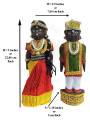 Pair Doll - Marapachi - 9 inch - Decorated
Pair Doll - Marapachi - 9 inch - Decorated