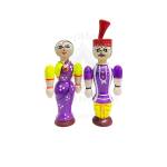 Pair Doll - Wedding -  4.5inch - Purple
