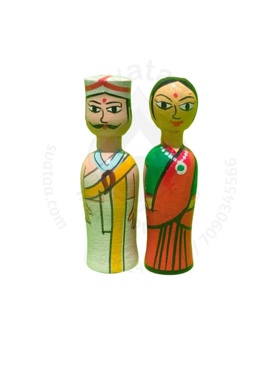 Peg Dolls - Regional Couple Dolls - Mini - Set of 3
