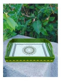 Wooden Serving Tray - Medium - Assorted Color
