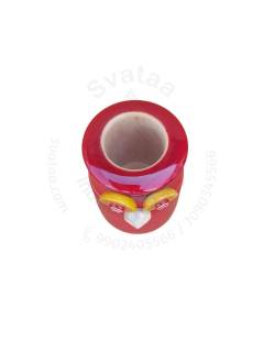 Wooden Carved Owl Vase - Pack of 1 - Small - Assorted
