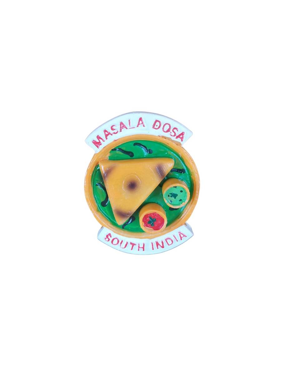 Fridge Magnet - Masala Dosa
Fridge Magnet - Masala Dosa