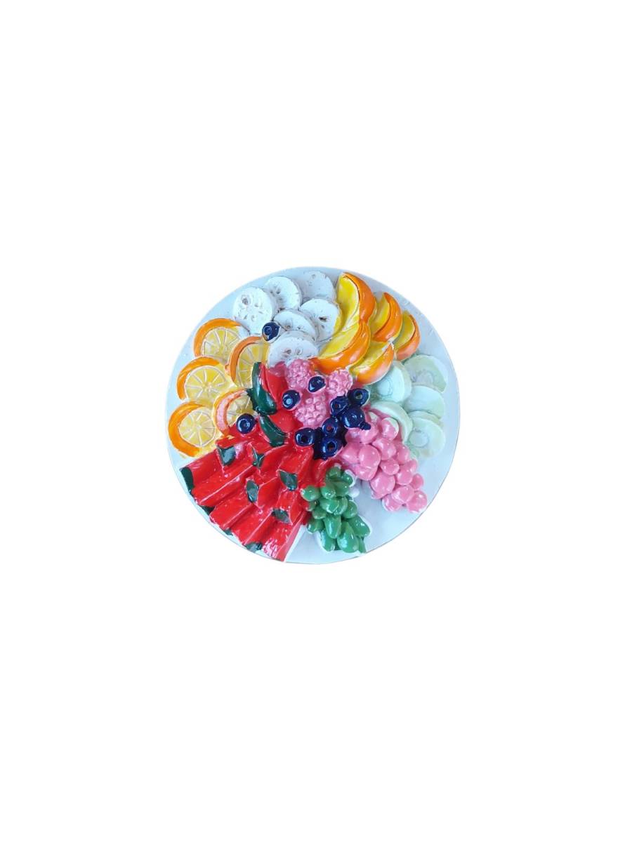 Fridge Magnet - Fruit Platter
