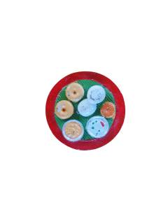 Fridge Magnet - Idli Vada
