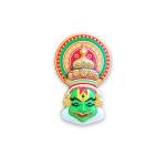 Fridge Magnet - Kathakali Face