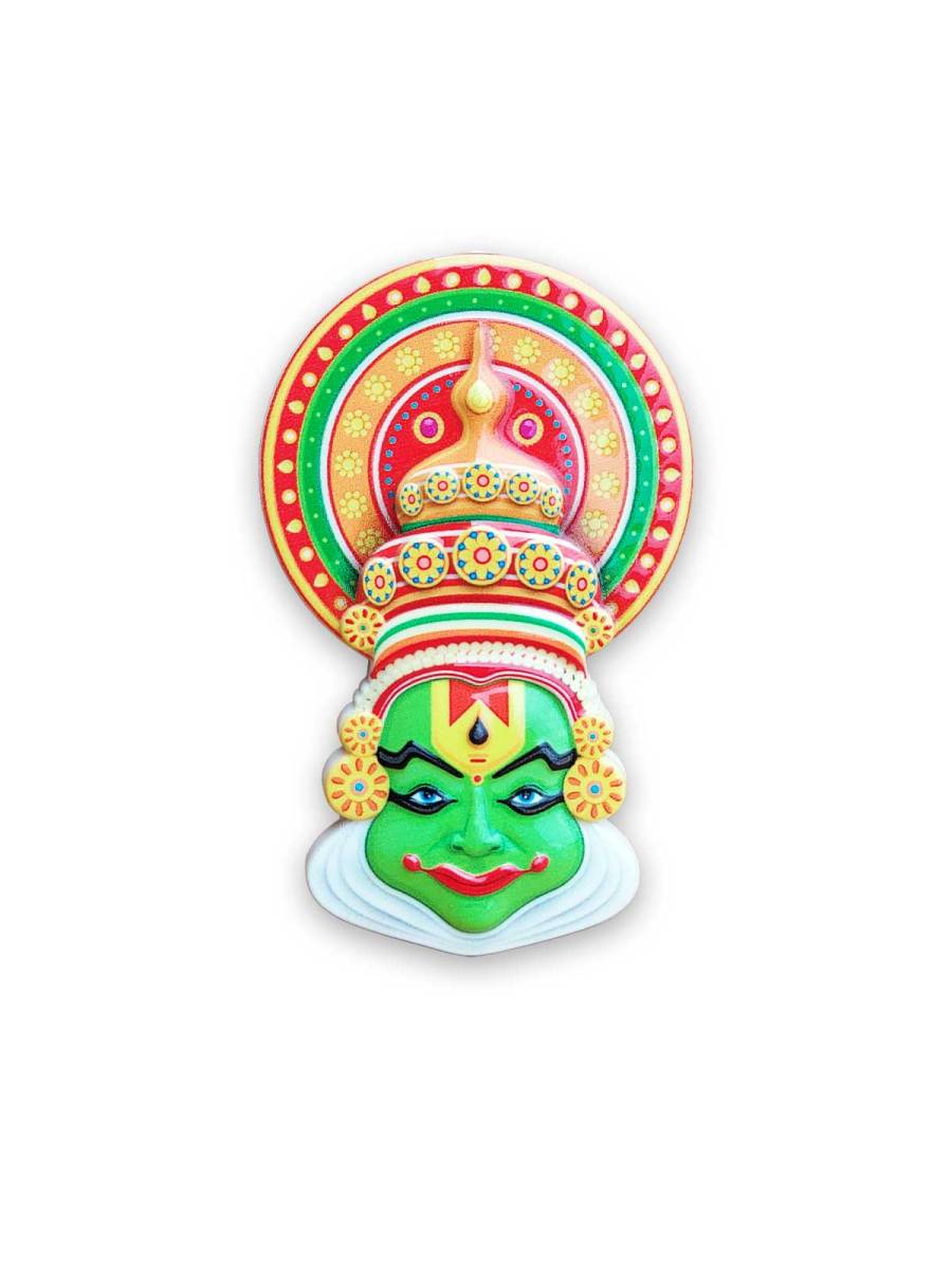 Fridge Magnet - Kathakali Face