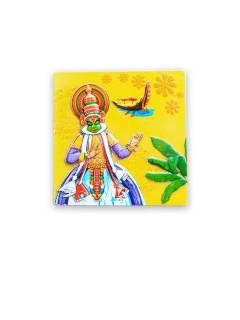 Fridge Magnet - Kathakali Dancer
