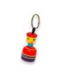 Keychain - Flat Cap Joker - Single - Assorted Color Keychain - Flat Cap Joker - Single - Assorted Color