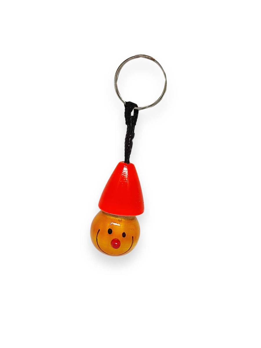 Keychain - Smiley Joker - Single - Assorted Color