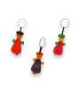 Keychain - Bell Joker - Single - Assorted Color Keychain - Bell Joker - Single - Assorted Color