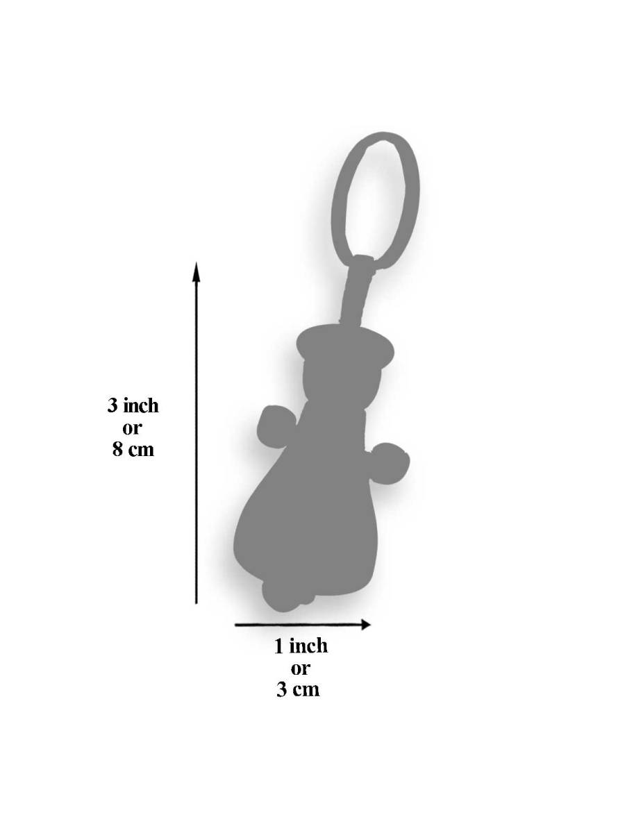 Keychain - Bell Joker - Single - Assorted Color Keychain - Bell Joker - Single - Assorted Color