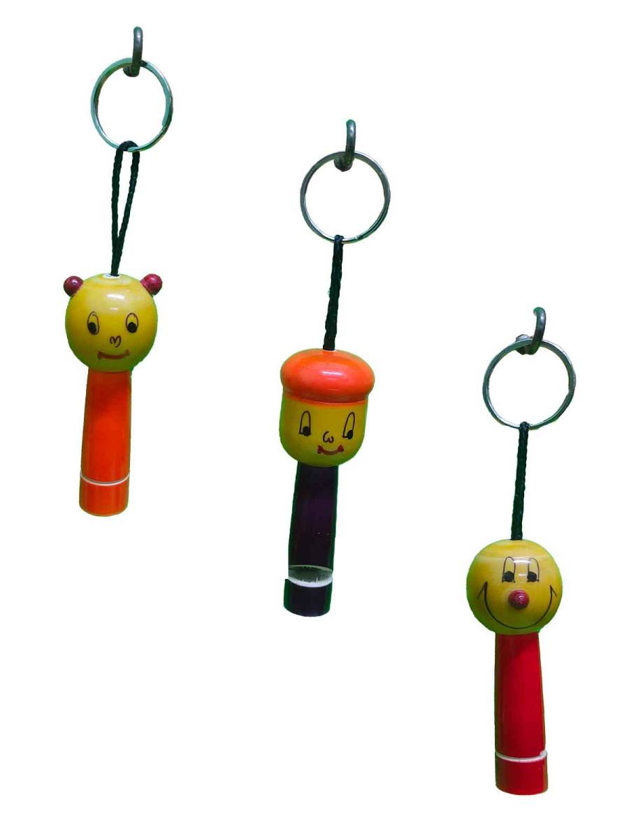 Keychain - Whistle - Single - Assorted Color