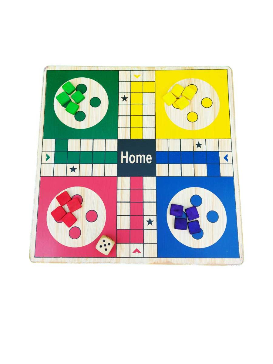 Game - Wooden Snake & Ladder and Ludo Game - Wooden Snake & Ladder and Ludo