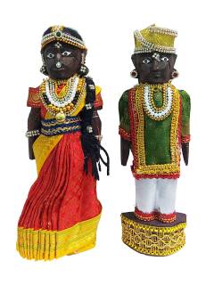 Pair Doll - Marapachi - 9 inch - Decorated