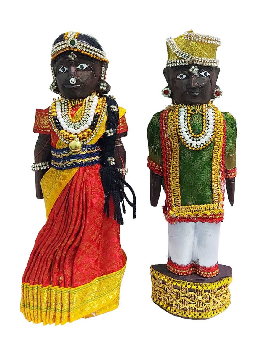 Pair Doll - Marapachi - 9 inch - Decorated Pair Doll - Marapachi - 9 inch - Decorated