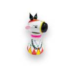 Festive - Wooden Nandi Kumkum Box - 4 inch
