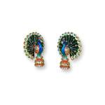 Wooden Peacock - Set of 2