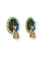 Wooden Peacock - Set of 2