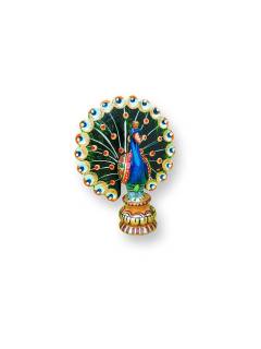 Wooden Peacock