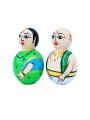 Pair Doll - Pujari - 3.5inch - Green Pair Doll - Pujari - 3.5inch - Green