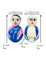 Pair Doll - Pujari - 3.5 inch - Dark Blue
