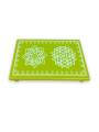 Festive - Traditional Rangoli Printed Puja Peetam - Set of 2 - Rectangle - Green - 6x9 inch Festive - Traditional Rangoli Printed Puja Peetam - Set of 2 - Rectangle - Green - 6x9 inch