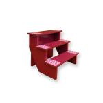Festive - Traditional Rangoli Printed Puja Stand - 3 Steps