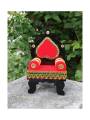Miniature - Simhasana - Decorative Showpiece - 7.5" Miniature - Simhasana - Decorative Showpiece - 7.5"
