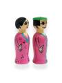 Peg Dolls - Mini Pair - Pink Peg Dolls - Mini Pair - Pink