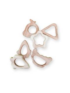 Wooden Neem Teether - Set of 6 Wooden Neem Teether - Set of 6