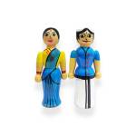 Pair Doll - Traditional - 4.5 inch - Blue
