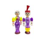 Pair Doll - Wedding -  4.5inch - Purple
