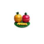 Festive - Parrot Kumkum Box - 2 inch
