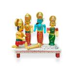 Wooden Rama Seetha Set - Etikoppaka Dolls