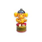 Wooden Vidya Ganapathi - Etikoppaka Dolls
