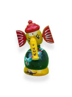 Wooden Vinayaka - Etikoppaka Dolls
