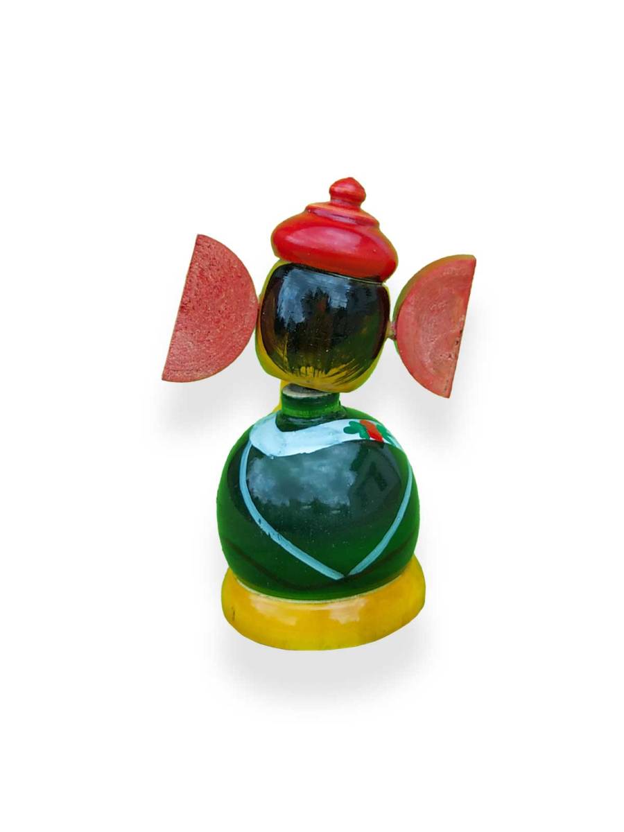 Wooden Vinayaka - Etikoppaka Dolls

