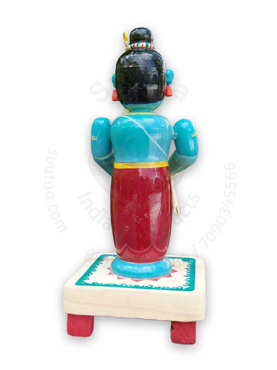 Wooden Baala Rama - Etikoppaka Dolls
