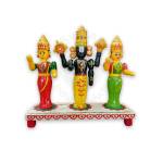 Wooden Balaji Pariwara - Etikoppaka Dolls
