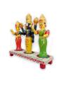Wooden Balaji Pariwara - Etikoppaka Dolls
