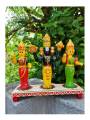 Wooden Balaji Pariwara - Etikoppaka Dolls

