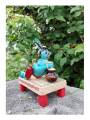 Wooden Crawling Krishna - Etikoppaka Dolls
