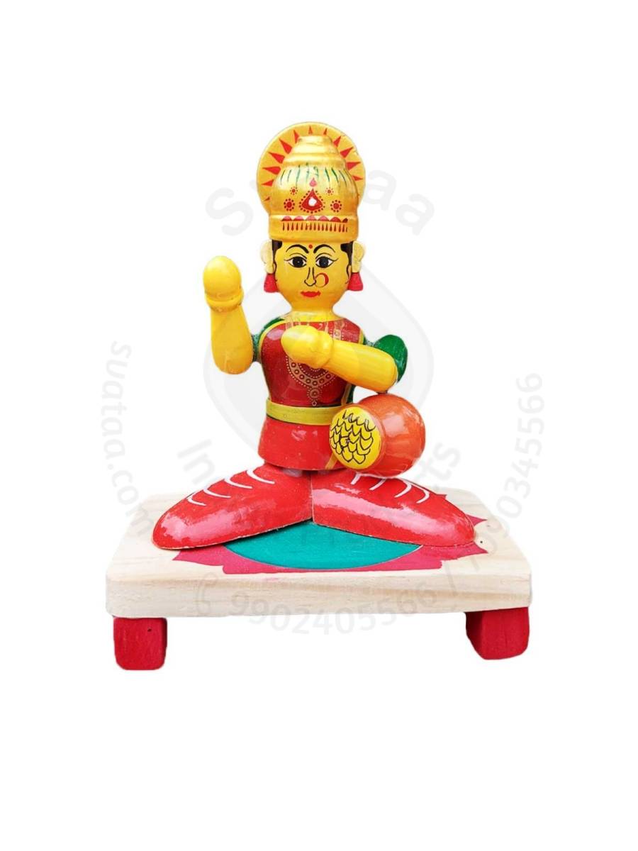 Wooden Devi Set - Etikoppaka Dolls

