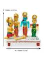 Wooden Rama Seetha Set - Etikoppaka Dolls
