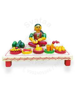 Wood - Bride Set - Etikoppaka Dolls
